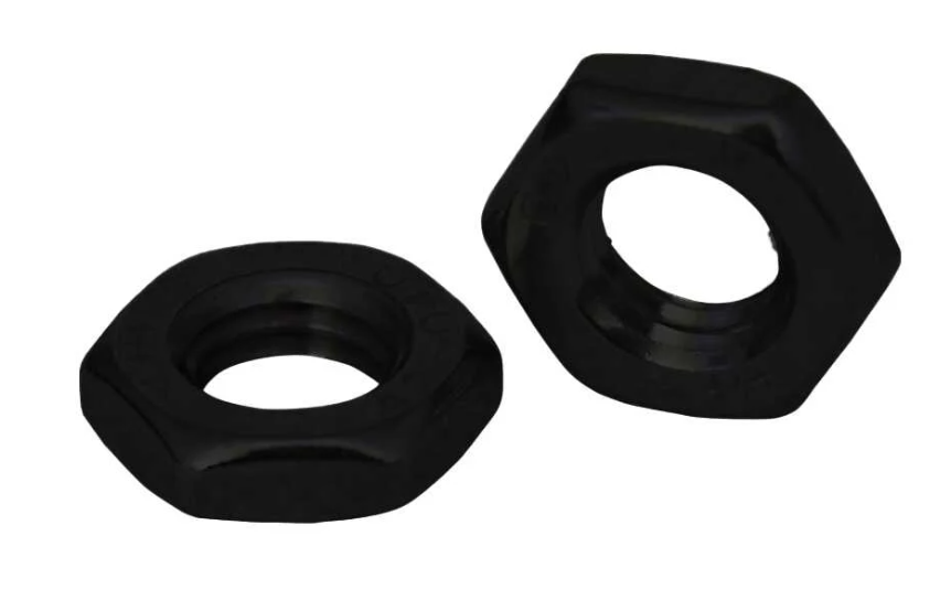 Гайка М20 низька, ліва різьба, без покриття